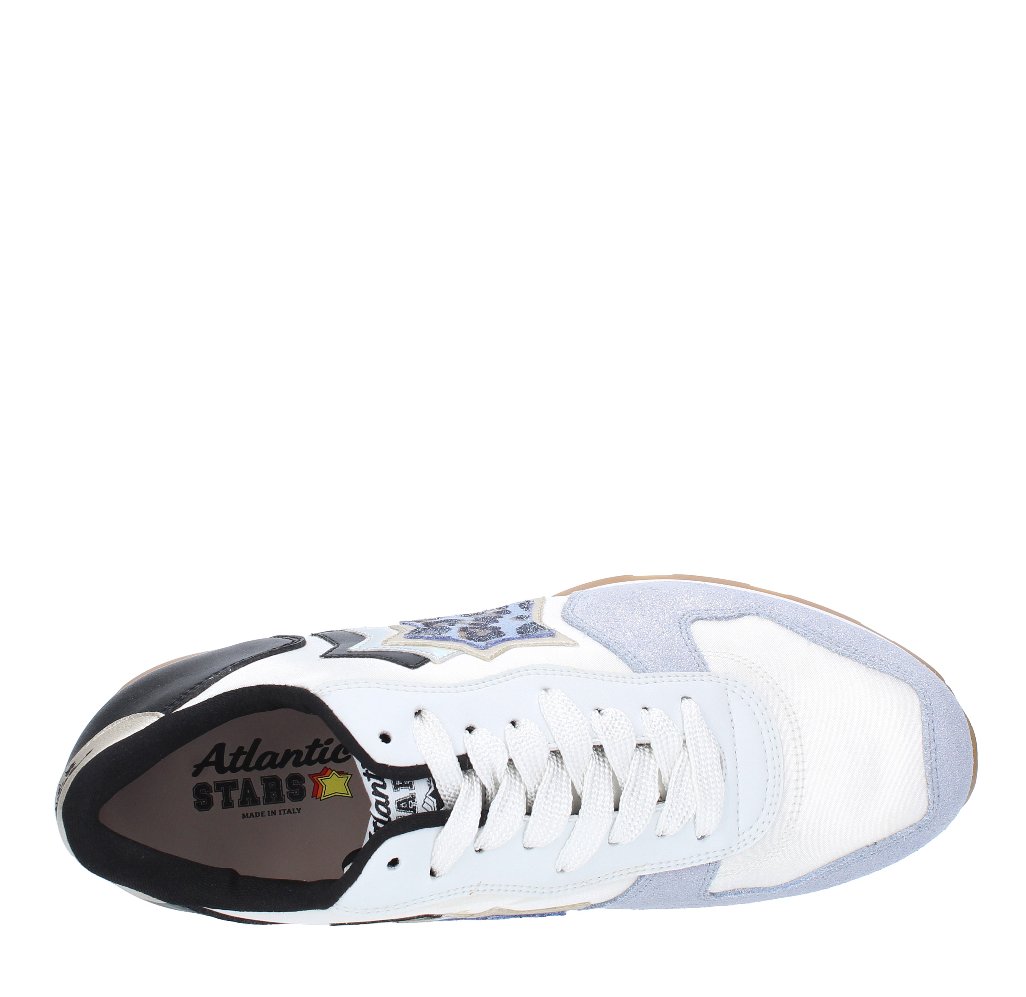Sneakers in suede, leather and fabric ATLANTIC STARS | VEGA ABLB BT56BLU AZZURRO
