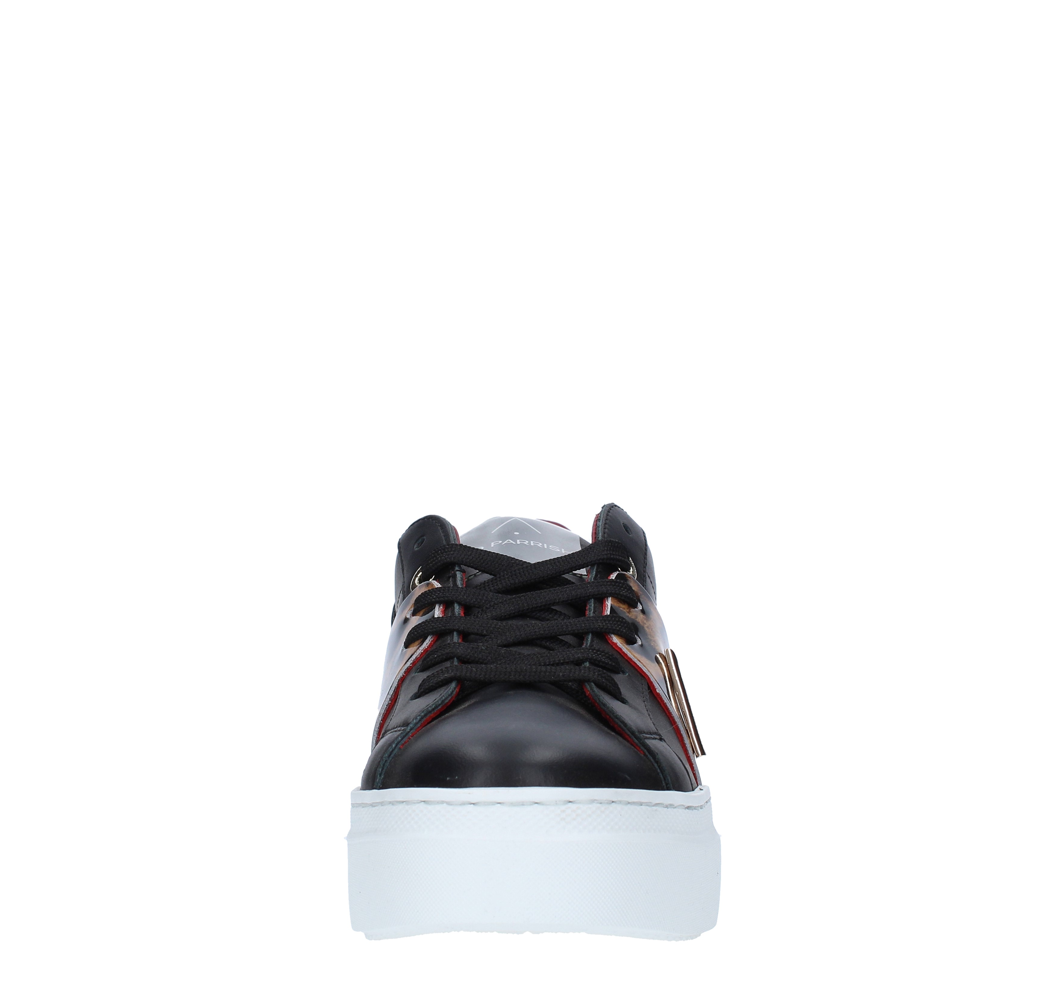 Leather sneakers ED PARRISH | GH50NERO MACULATO