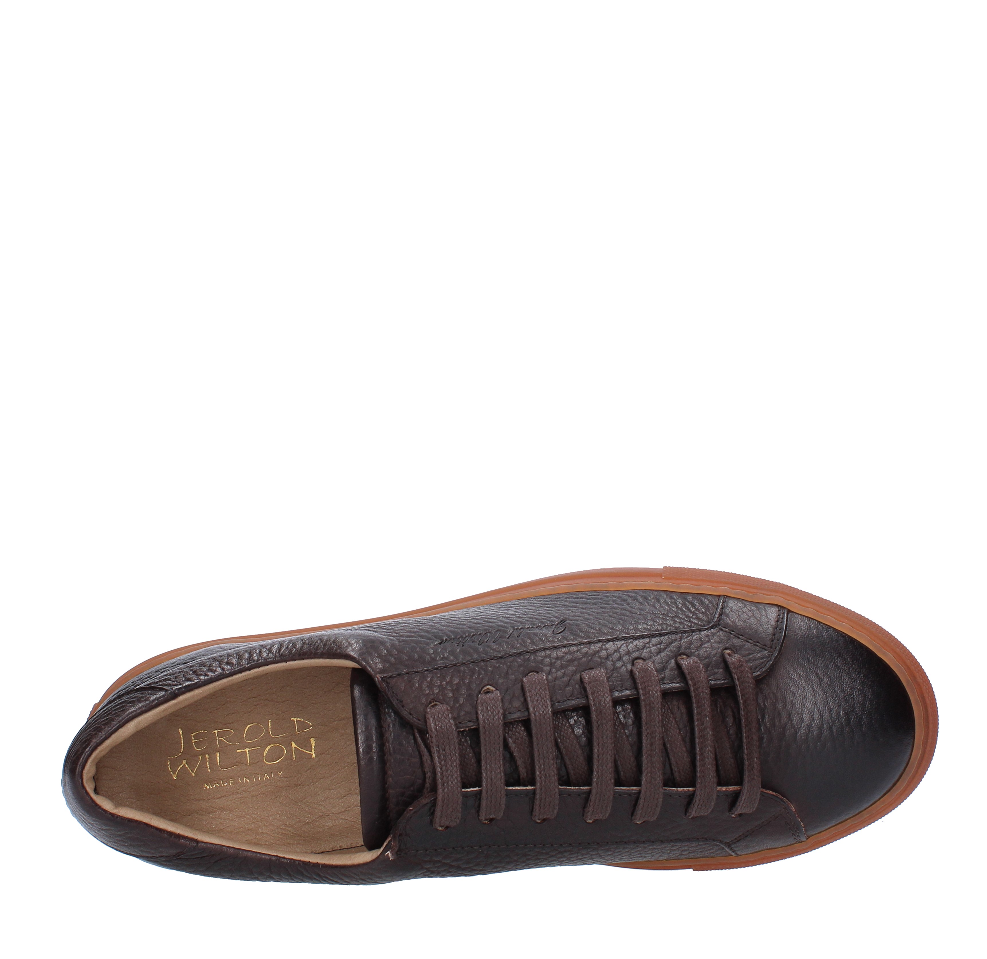 Sneakers in pelle JEROLD WILTON | 1012-93MARRONE T.MORO