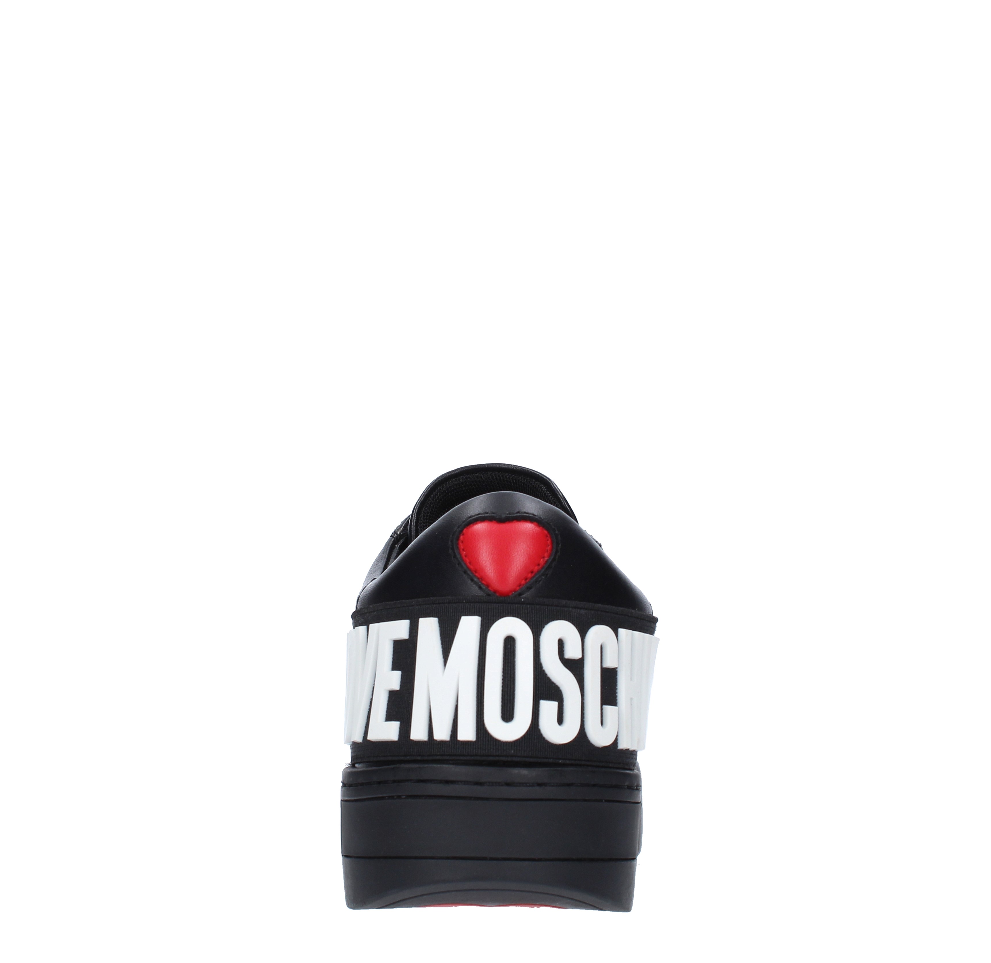 Sneakers in leather, fabric and other materials LOVE MOSCHINO | 15573G0DIA0000NERO