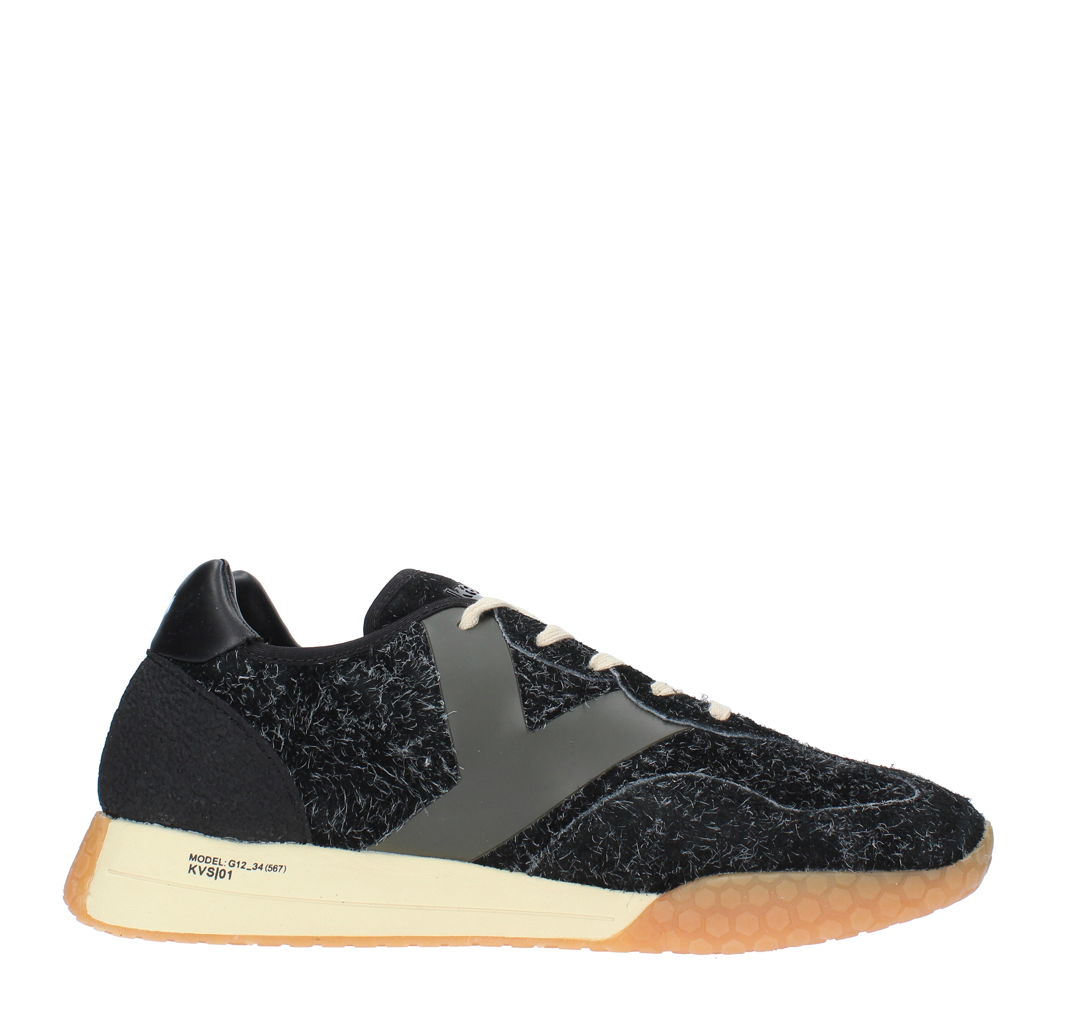 KEH NOO trainers in fabric suede and rubber KEH NOO | S00KM9515NERO
