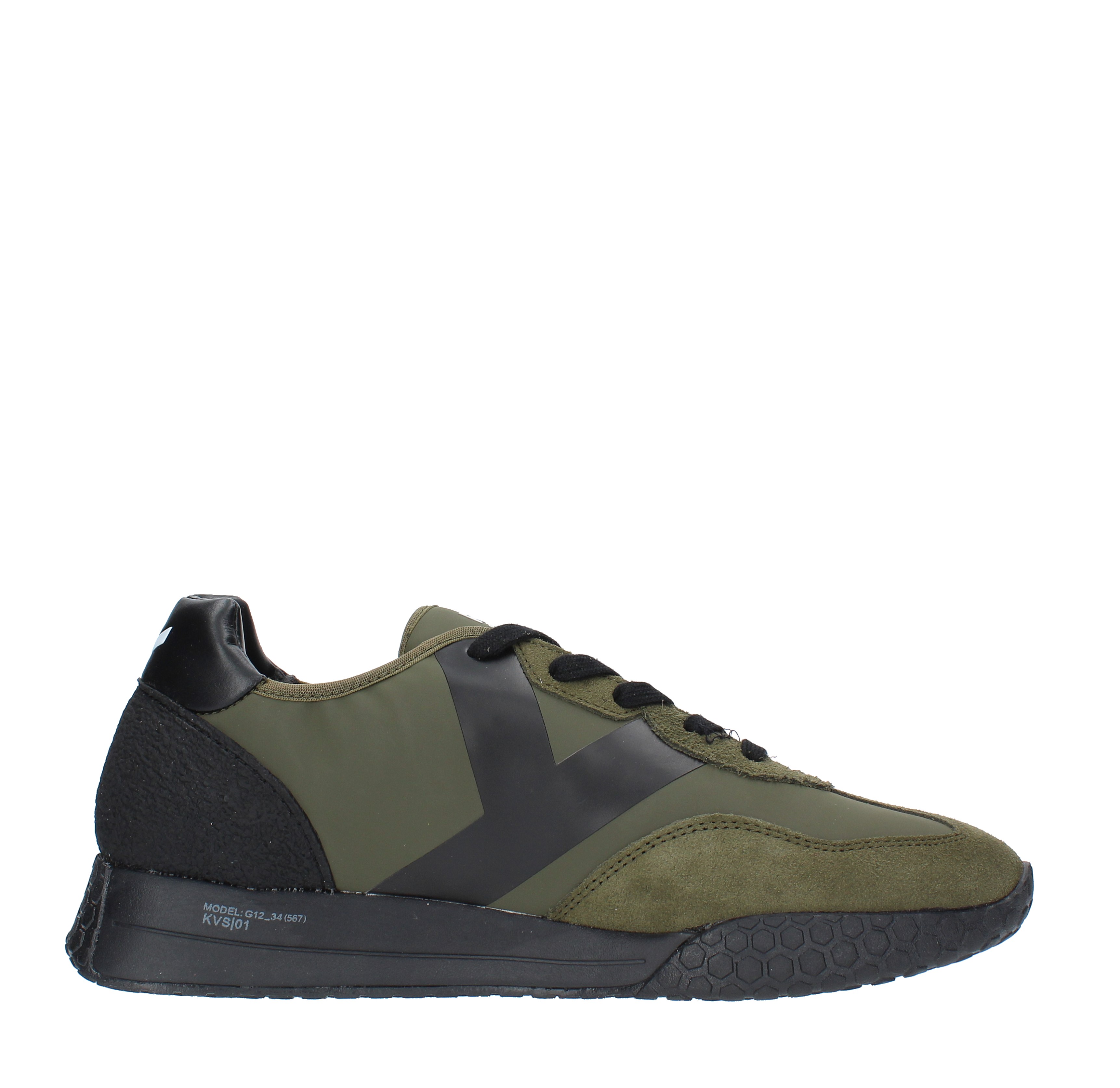KEH NOO trainers in fabric suede and rubber KEH NOO | S00KM9519MILIRARE