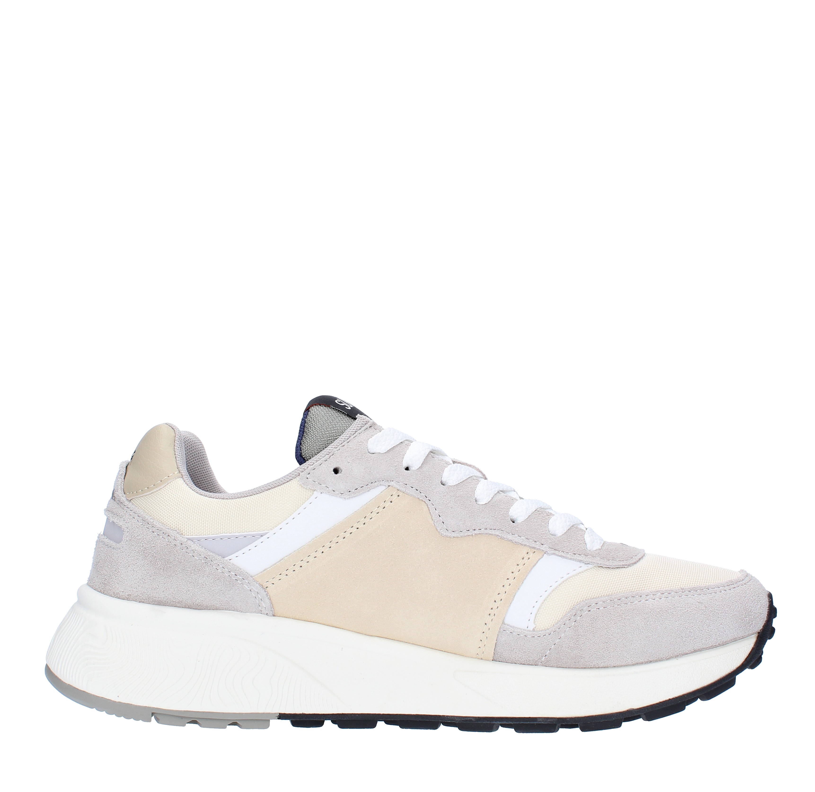 Suede leather and fabric trainers SUN68 | Z4212701
