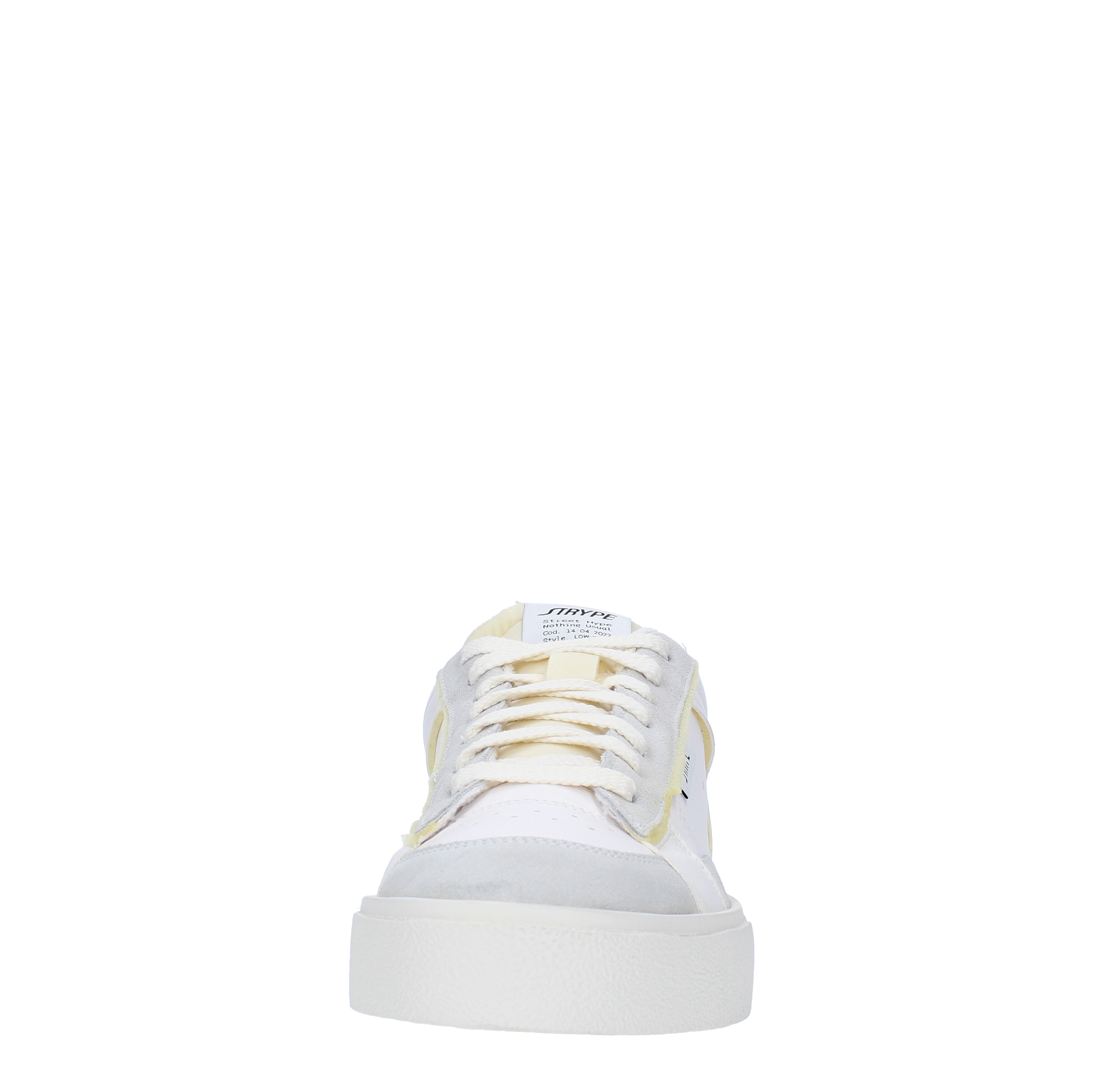 Trainers model ST5001 STRYPE in suede leather and fabric STRYPE | 40243BIANCO