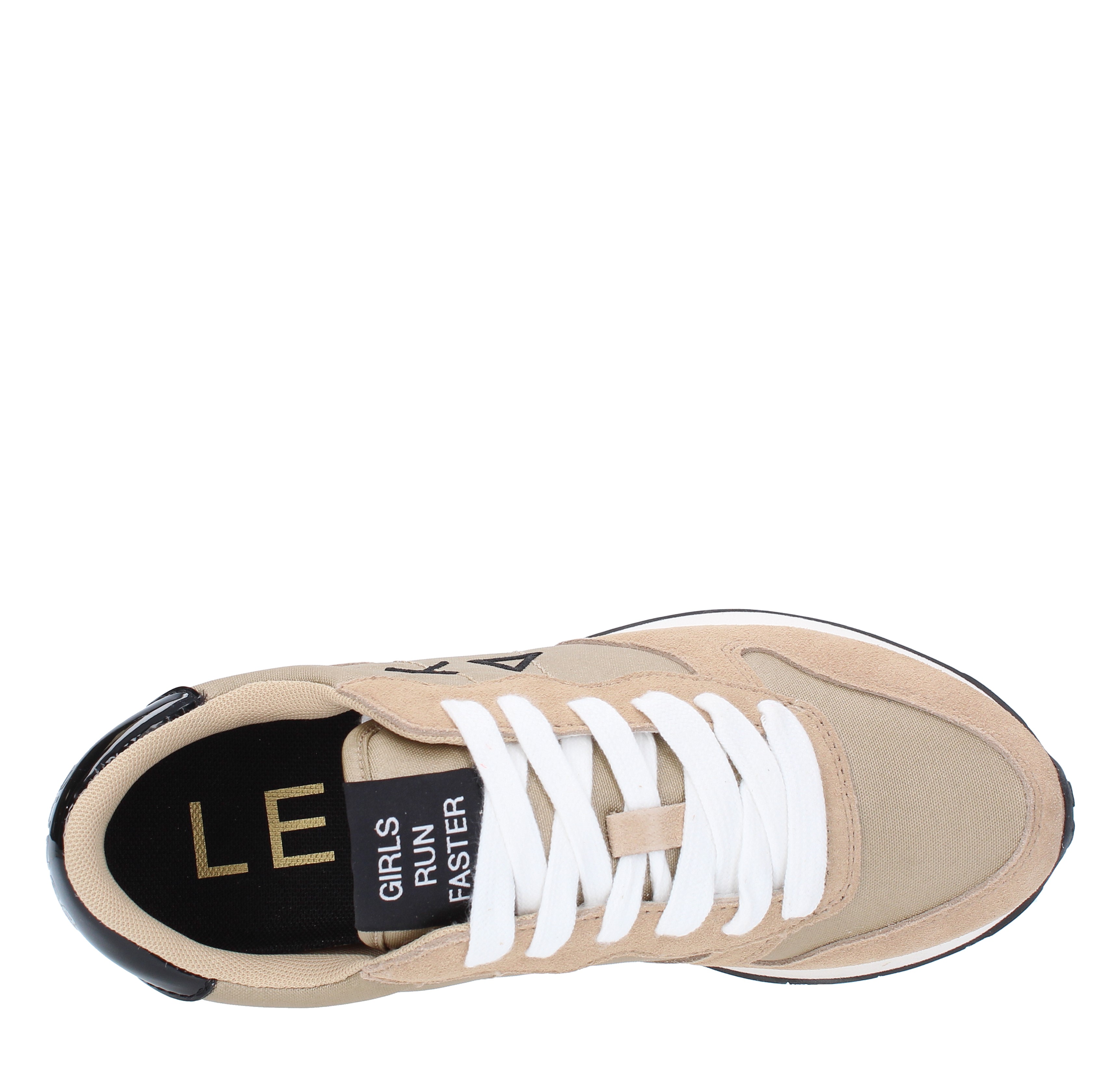 Trainers model Z43203 SUN68 in suede and breathable fabric SUN68 | Z43203ORO