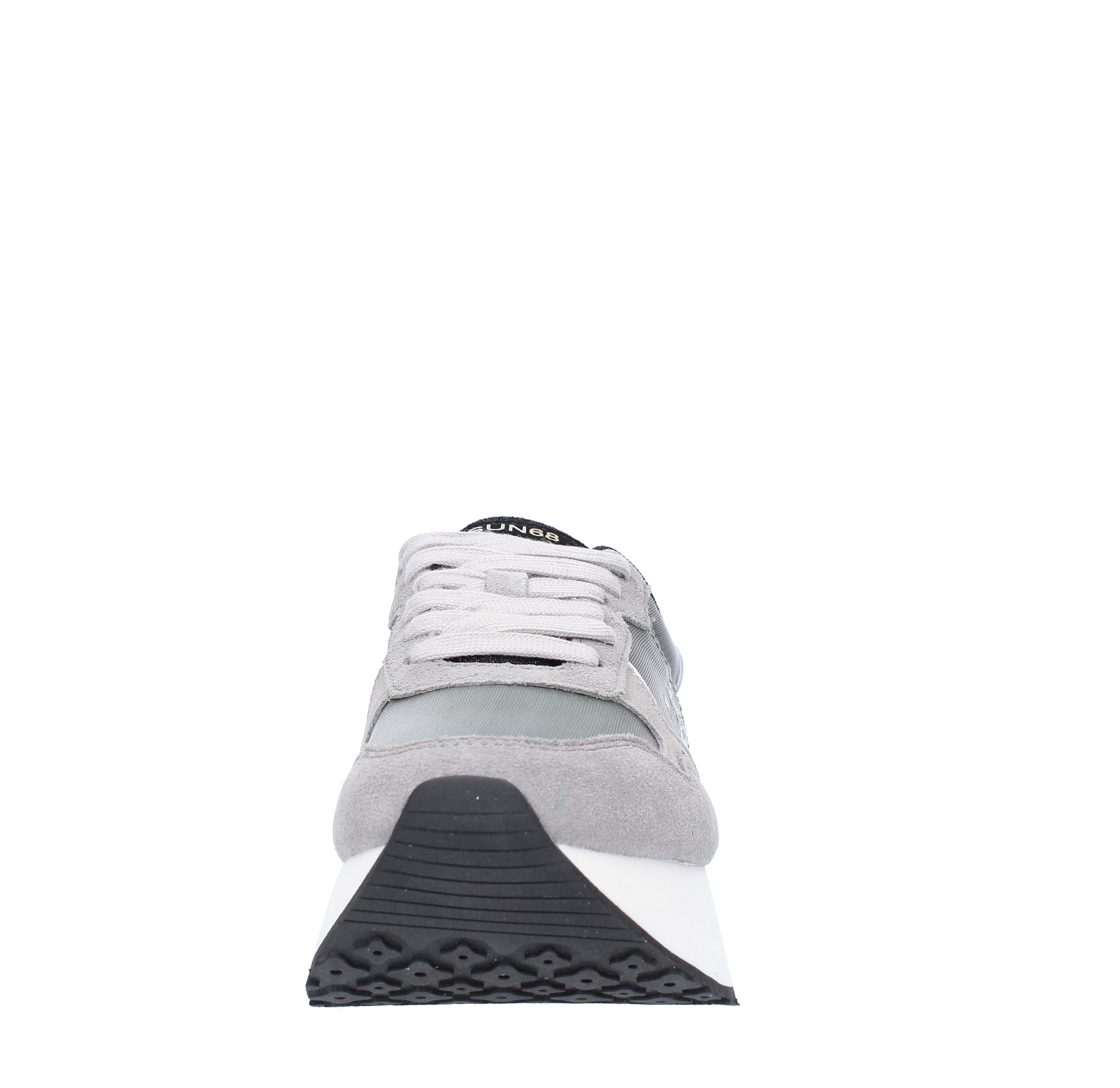 Z43216 SUN68 trainers in leather, suede and breathable fabric SUN68 | Z43216GRIGIO
