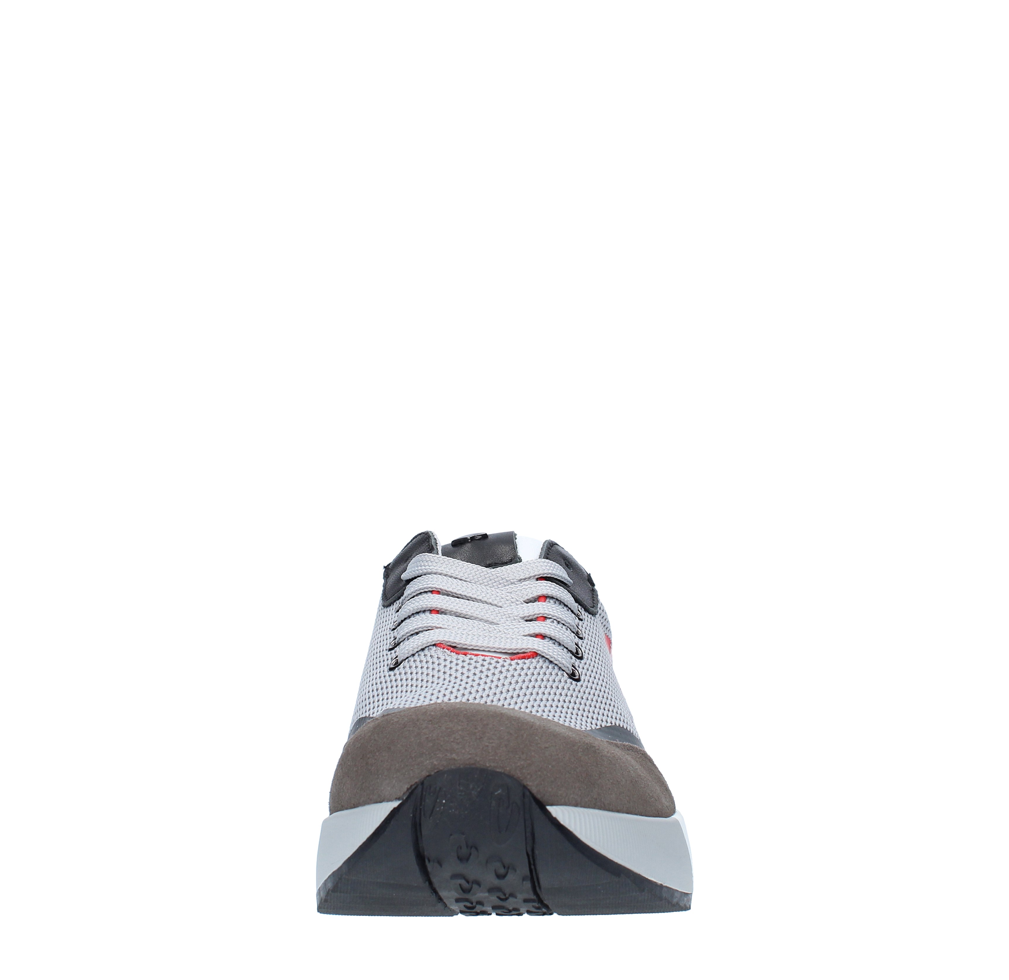 Woven leather and suede sneakers GUARDIANI | AGM009100GRIGIO TAUPE