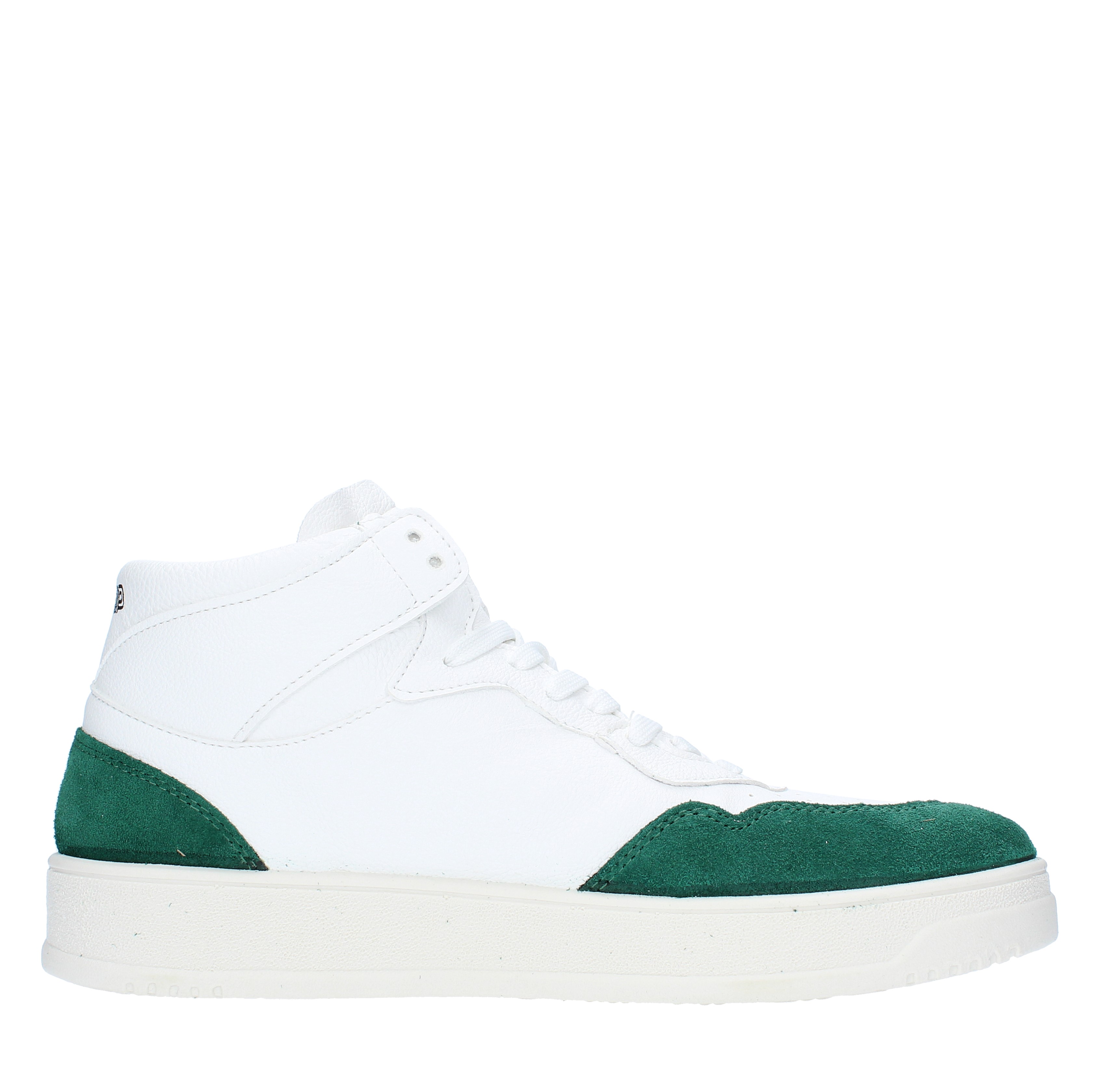 High trainers in leather and suede MECAP | A1MEC079BIANCO-VERDE