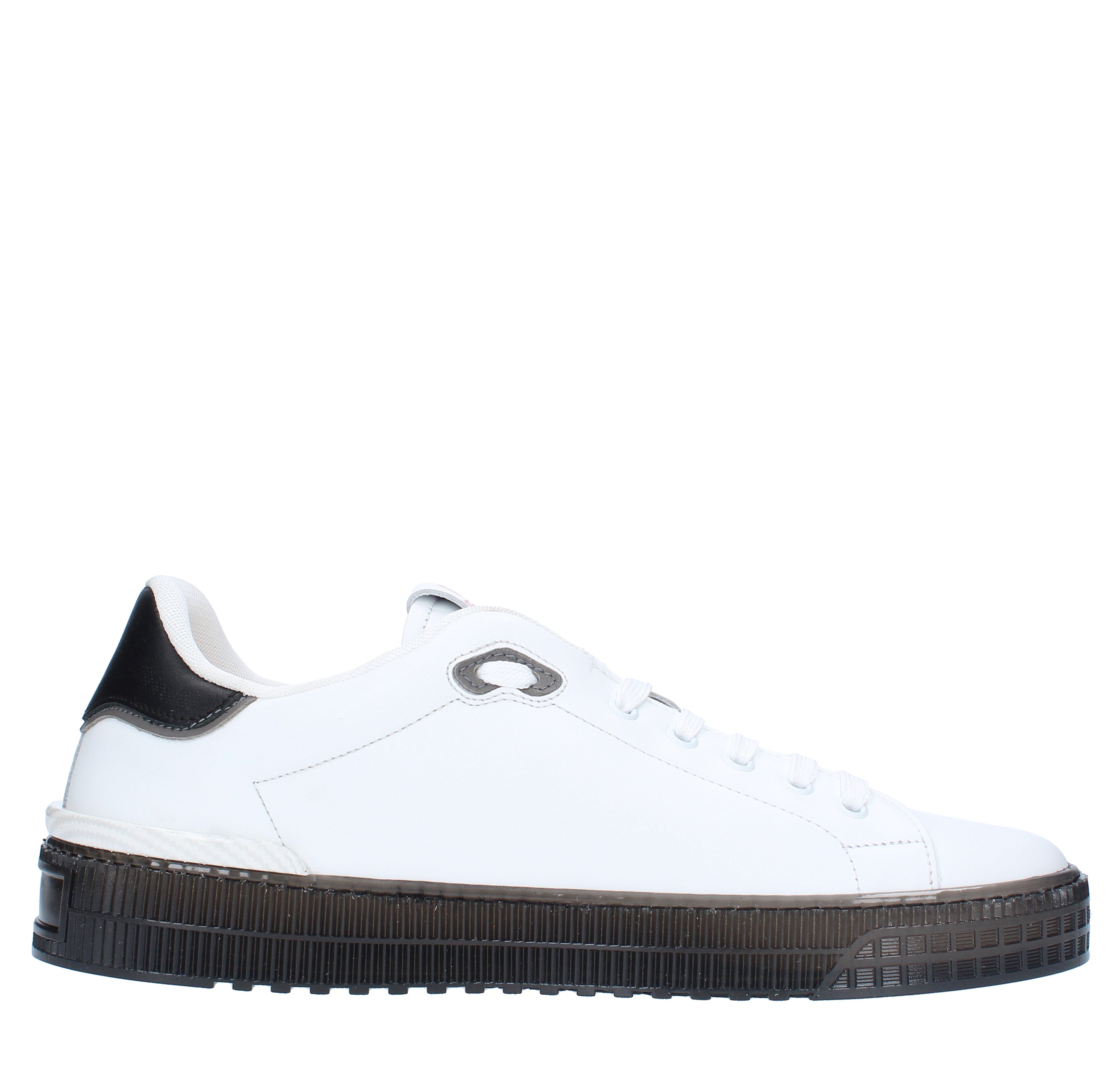 Sneakers in pelle OFF PL>Y | SLOW 1 UBIANCO