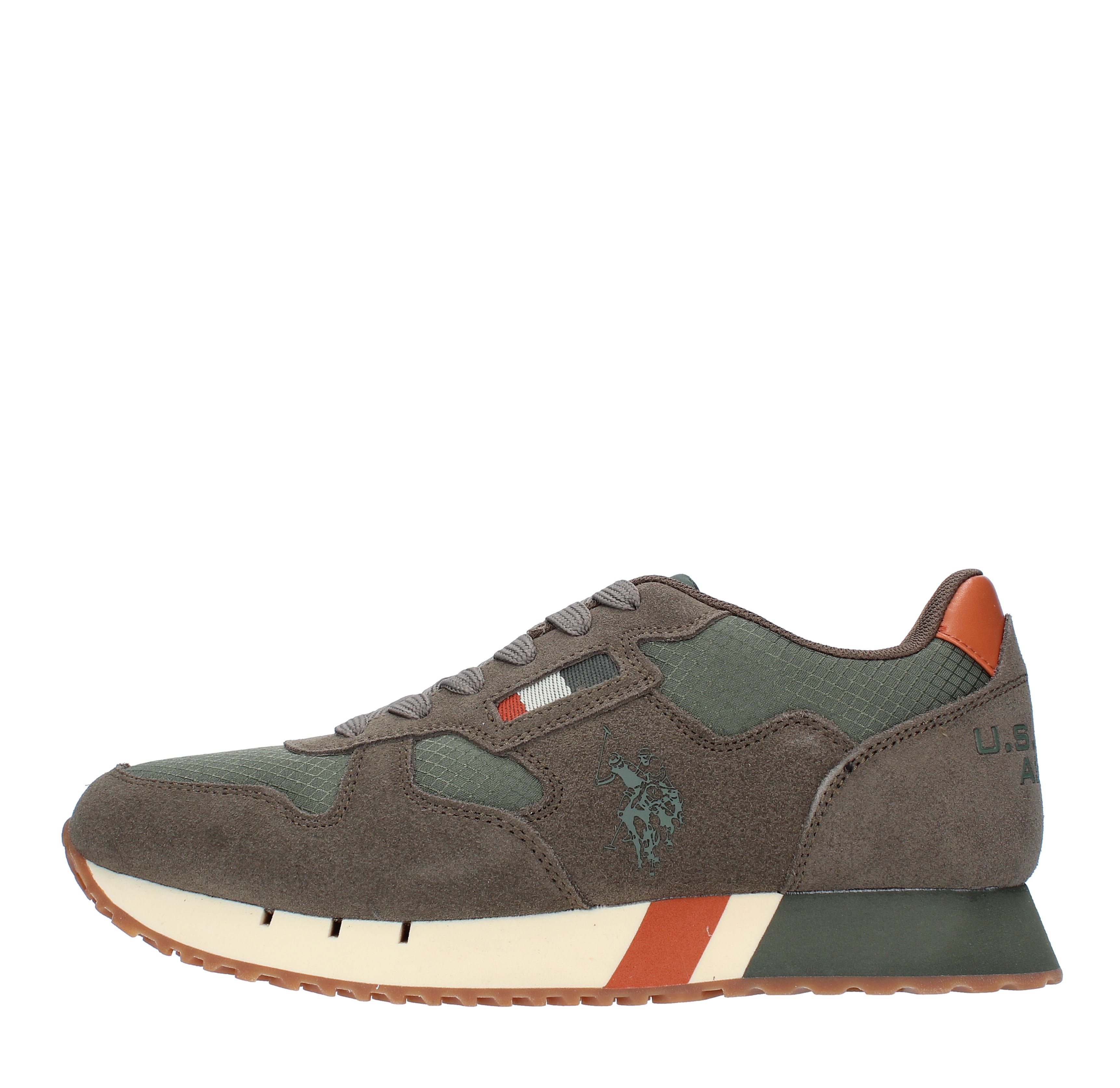 Suede and fabric trainers U.S. POLO ASSN. | BLOW4052W0/SN1VERDE