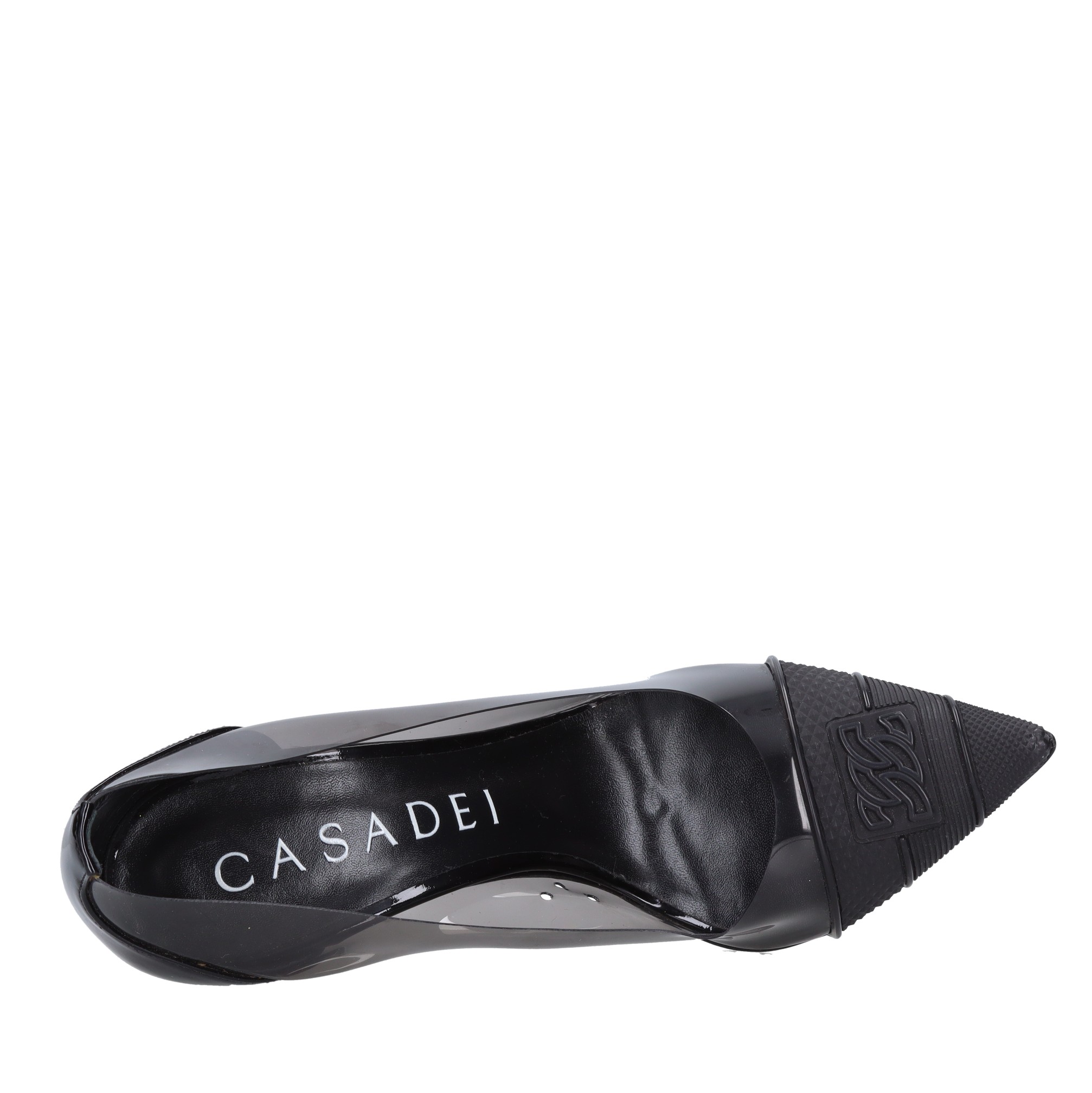 Leather and plexy Blade pumps - CASADEI - Ginevra calzature