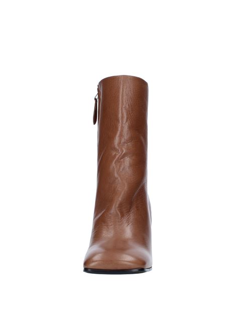Leather ankle boots ALDO CASTAGNA | ROSSELLAMARRONE
