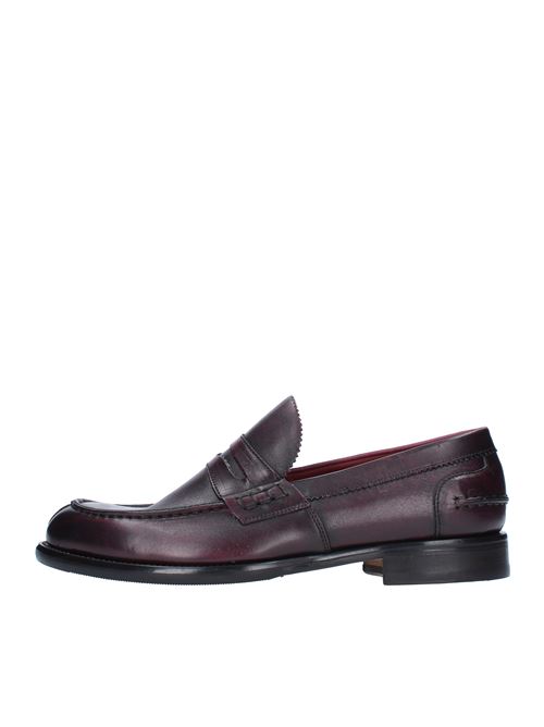 Leather moccasins ALEXANDER TREND | AT6202ROSSO BORDEAUX