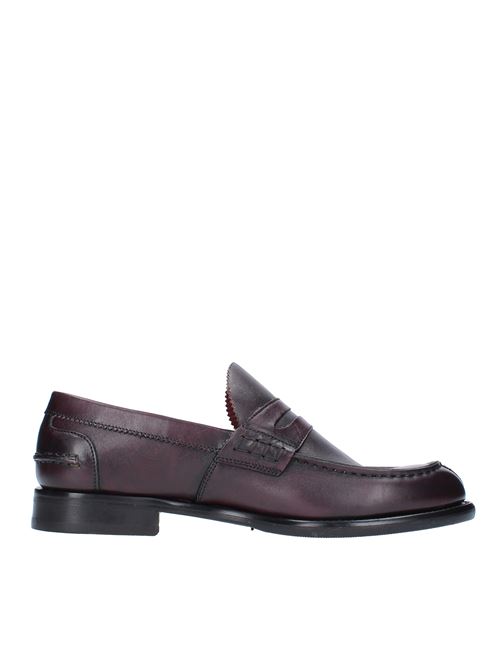 Leather moccasins ALEXANDER TREND | AT6202ROSSO BORDEAUX