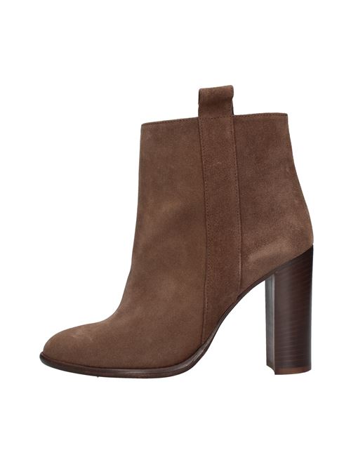Ankle and ankle boots Brown ANNA F. | VF1196_ANNAMARRONE