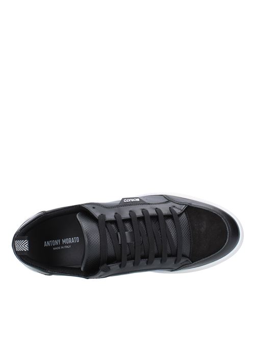 Leather and suede sneakers ANTONY MORATO | MMFW01336NERO
