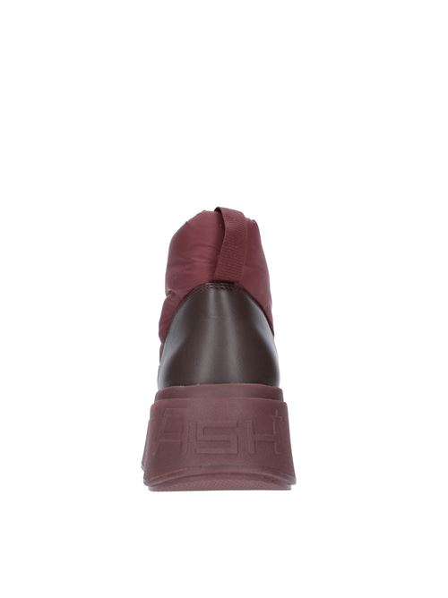 Ankle boots made of fabric and faux leather ASH | 135507-009ROSSO BORDEAUX