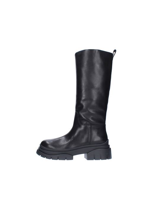 Leather boots ASH | 135540-001NERO