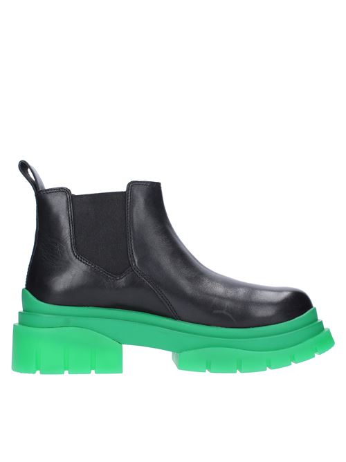 Leather beatles ankle boots ASH | 135881-008NERO VERDE