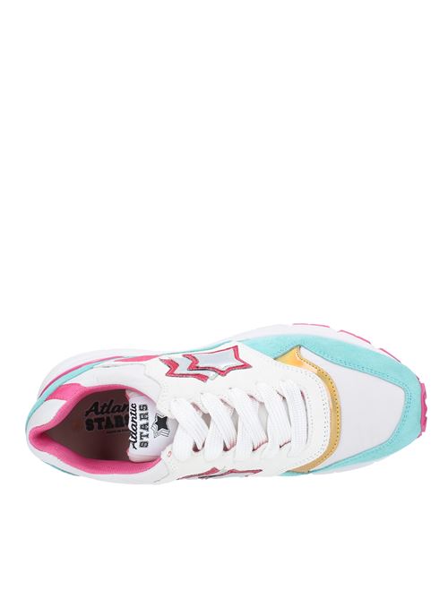Sneakers in suede, fabric and leather ATLANTIC STARS | AGENA ABR-F16MULTICOLORE