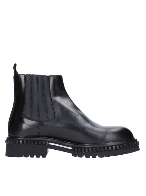 Leather ankle boots ATTIMONELLI'S | AA451NERO