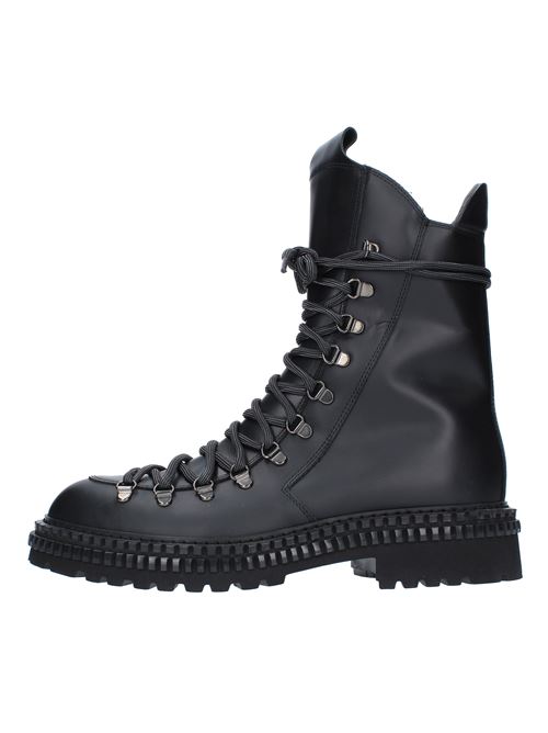Leather ankle boots ATTIMONELLI'S | AA628/VNERO