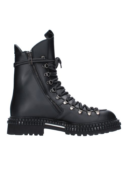 Leather ankle boots ATTIMONELLI'S | AA628/VNERO