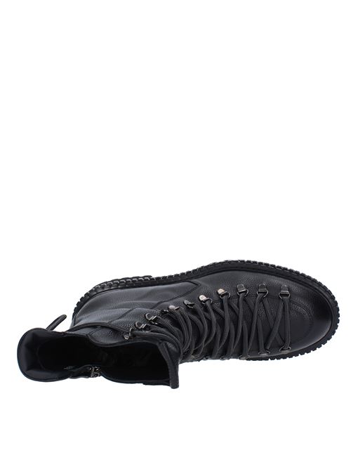 Leather ankle boots ATTIMONELLI'S | AA628NERO