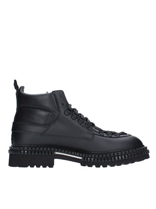 Leather ankle boots ATTIMONELLI'S | AA635NERO