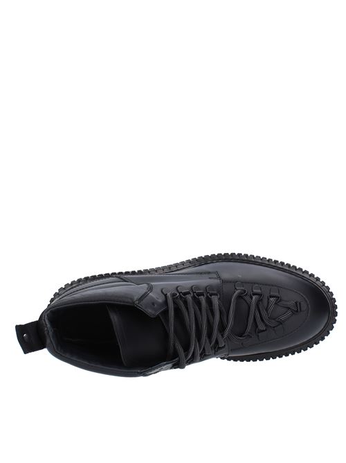 Leather ankle boots ATTIMONELLI'S | AA635NERO