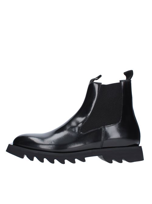 Leather Beatles ankle boots ATTIMONELLI'S | AA642NERO