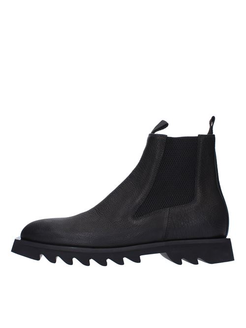 Leather Beatles ankle boots ATTIMONELLI'S | AA649NERO
