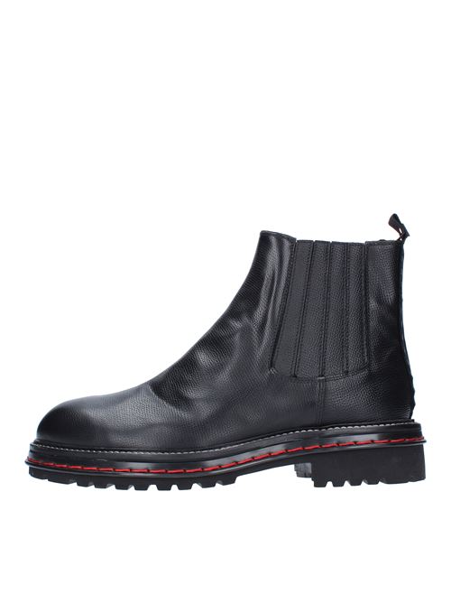 Leather ankle boots ATTIMONELLI'S | AA650NERO
