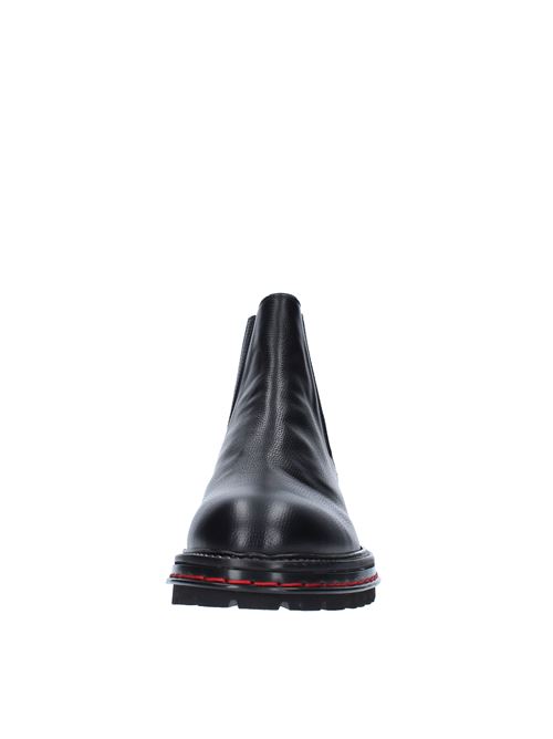 Leather ankle boots ATTIMONELLI'S | AA650NERO