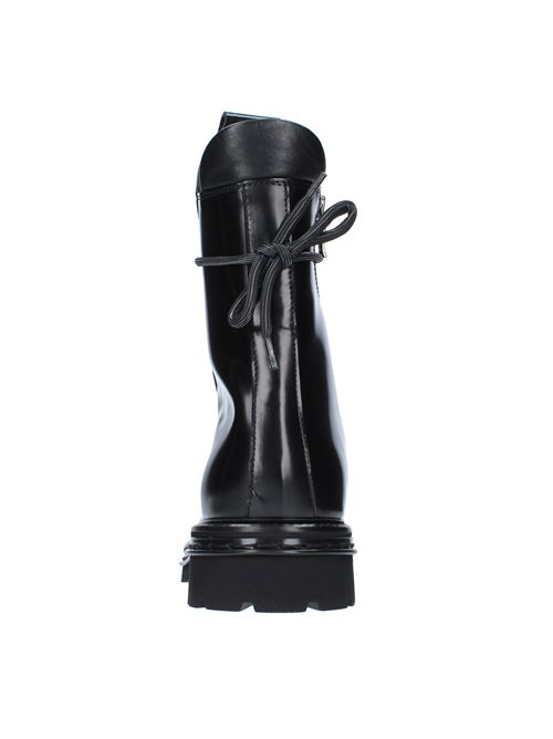 Leather ankle boots ATTIMONELLI'S | AA653NERO