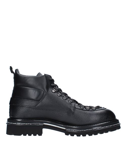 Leather ankle boots ATTIMONELLI'S | AA656NERO