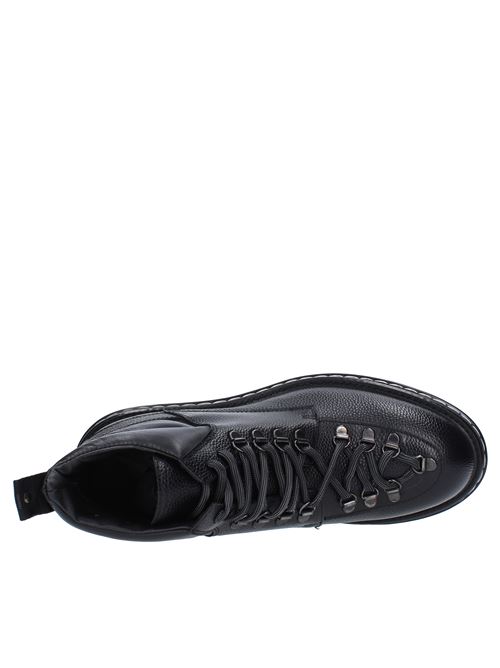 Leather ankle boots ATTIMONELLI'S | AA656NERO