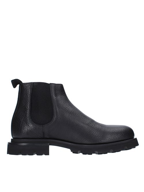 Leather Beatles ankle boots ATTIMONELLI'S | AA662NERO