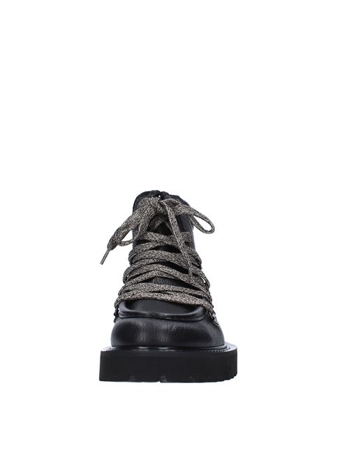 Leather ankle boots ATTIMONELLI'S | AA676NERO