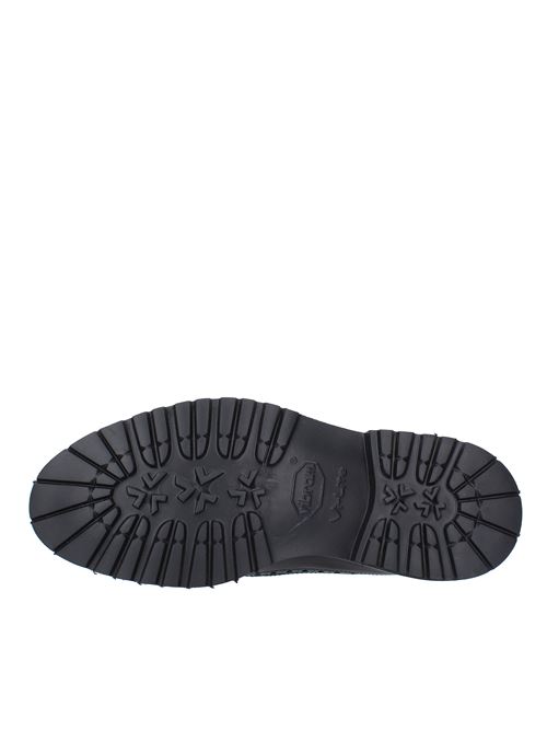 Leather loafers with fringe and tassels BARRETT | 182U072.4NERO