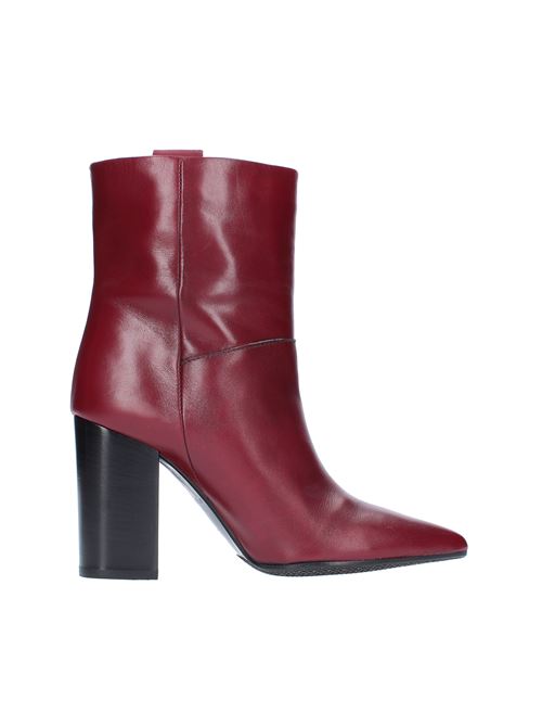 Leather ankle boots CARMENS | 44071ROSSO BORDEAUX