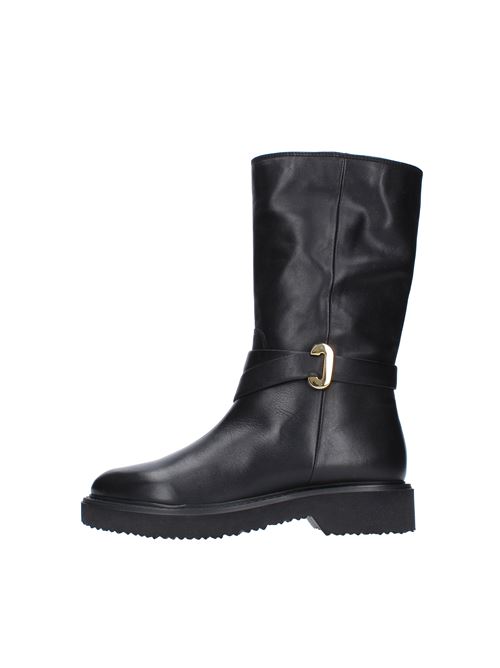Leather boots CARMENS | 48090NERO