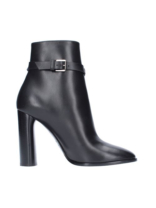 Leather ankle boots CASADEI | 1Q134NERO