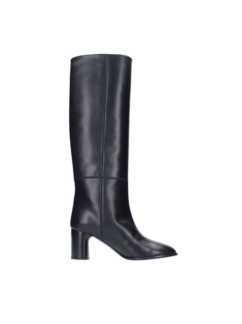 Leather boots with chain CASADEI | 1S194T0601NERO