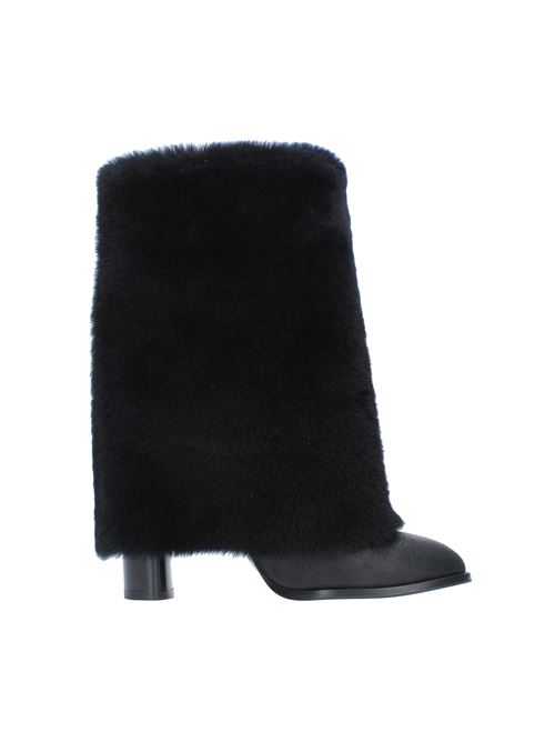 Leather and sheepskin boots CASADEI | 1S204T101GNERO