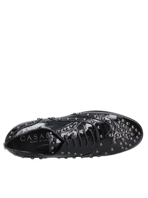 Laced shoes Black CASADEI | VF0037_CASANERO