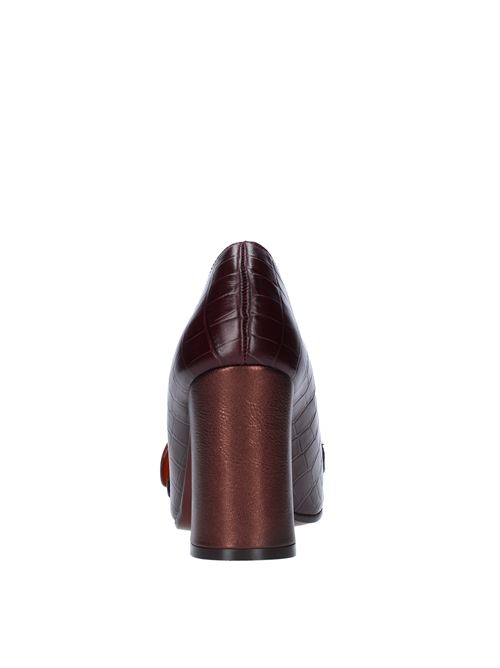 Croc print leather pumps CHIE MIHARA | RAIDISMARRONE