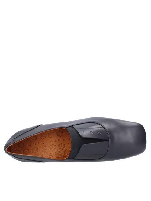 Leather slip on with elastic band CHIE MIHARA | ZAMITAASFALTOGRIGIO