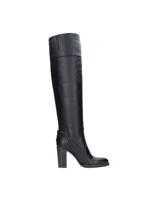 Leather boots CHLOE' | CH35348ANERO