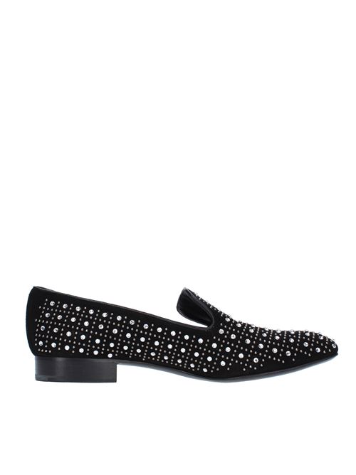 Suede loafers with rhinestone applications CHURCH'S | GLENYS BLACKNERO